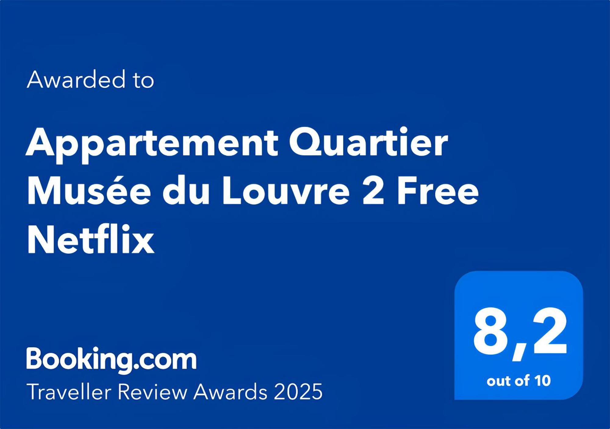 Appartement Quartier Musee Du Louvre 2 Free Netflix Париж Екстериор снимка