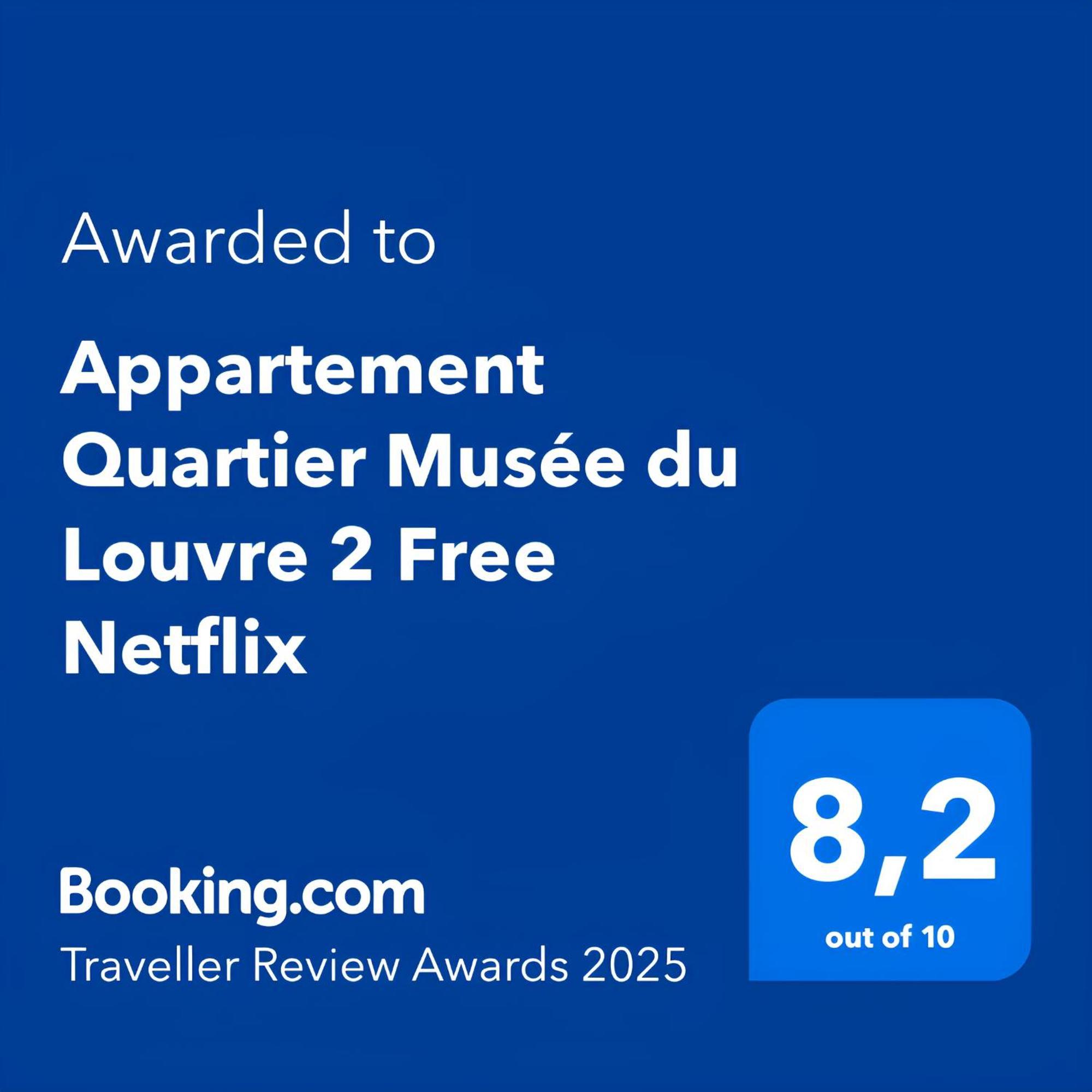 Appartement Quartier Musee Du Louvre 2 Free Netflix Париж Екстериор снимка